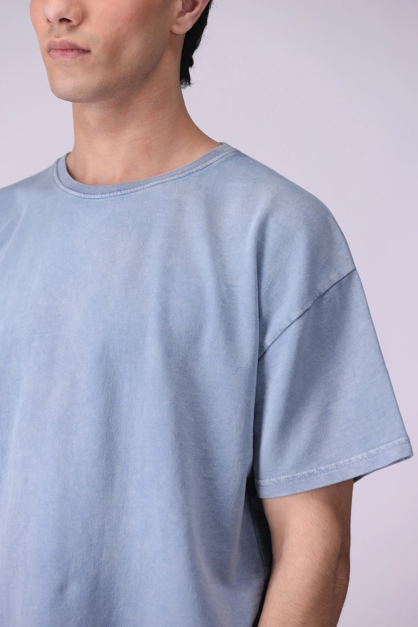 Garment-Dyed Oversized T-Shirt - Cougar Clothing