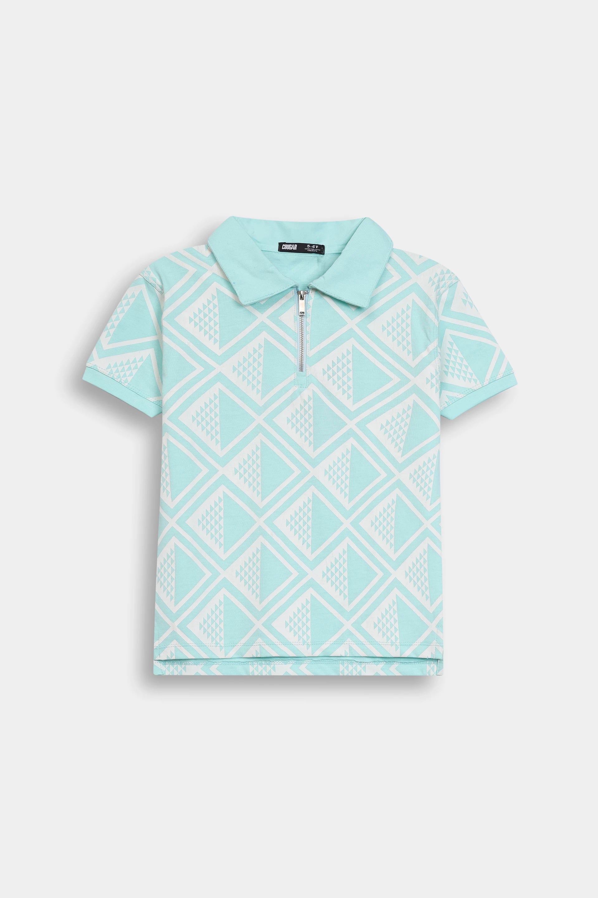 All-Over Printed Polo - Cougar Clothing
