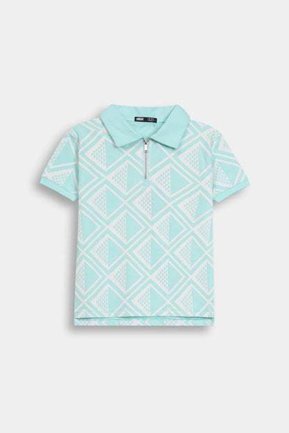 All-Over Printed Polo - Cougar Clothing