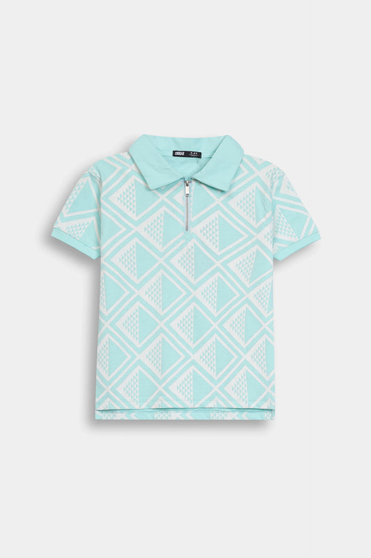 All-Over Printed Polo - Cougar Clothing