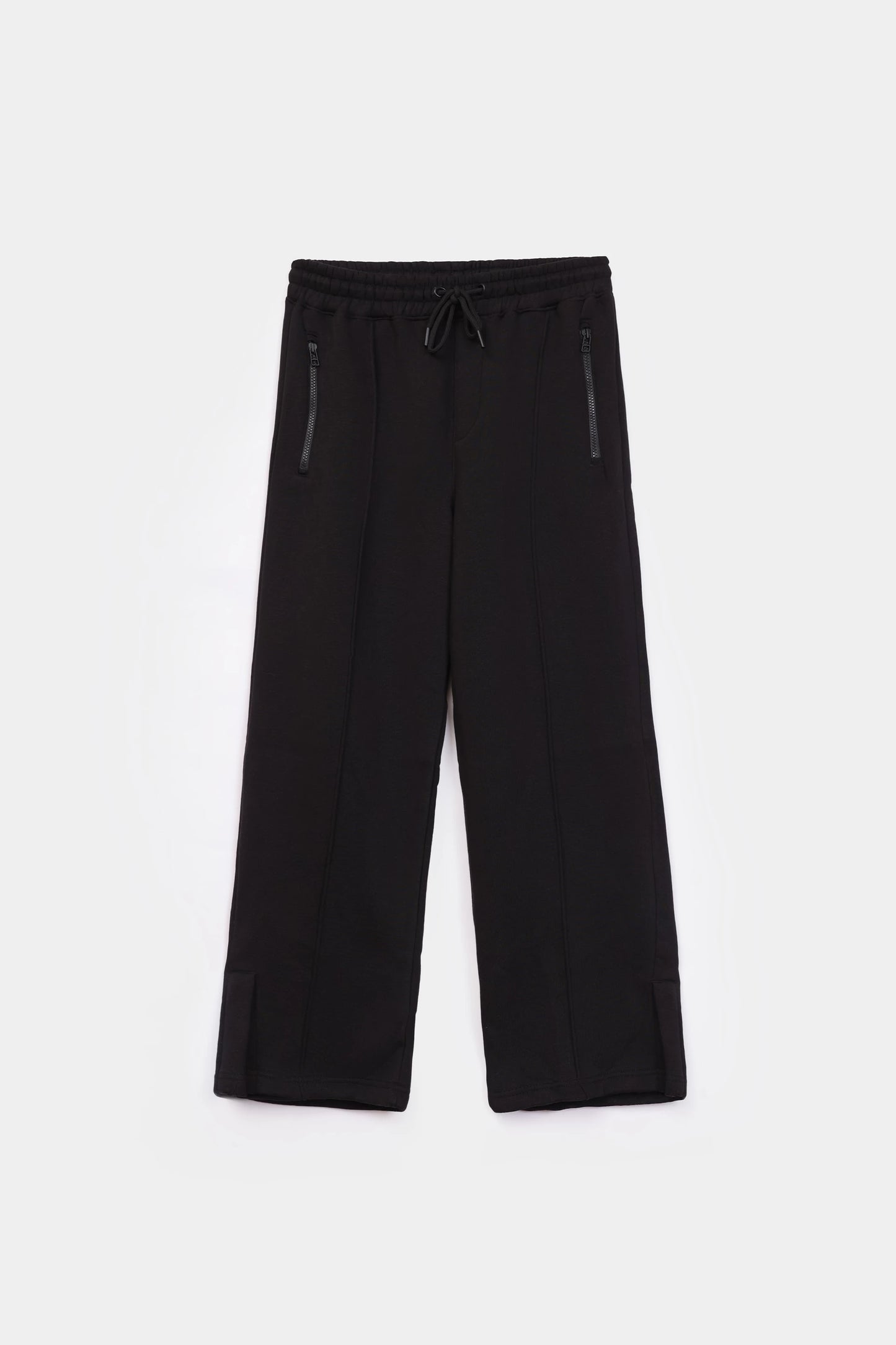 Pleated Trousers With Zipper Pockets - Cougar Clothing