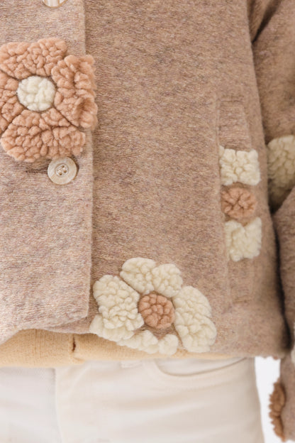 Floral Textured Jacket - Cougar Clothing