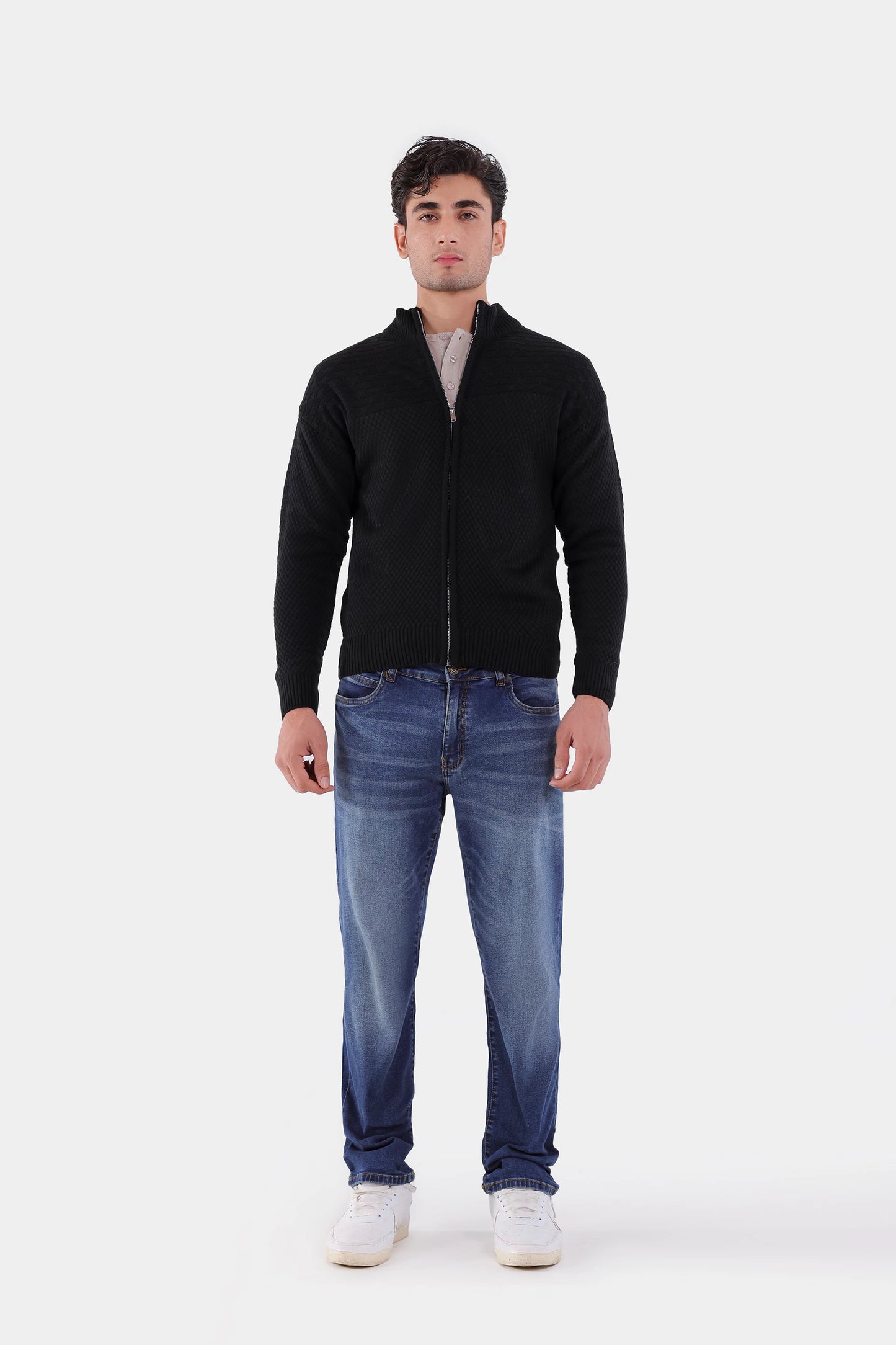 Zipper Sweater - Cougar Clothing