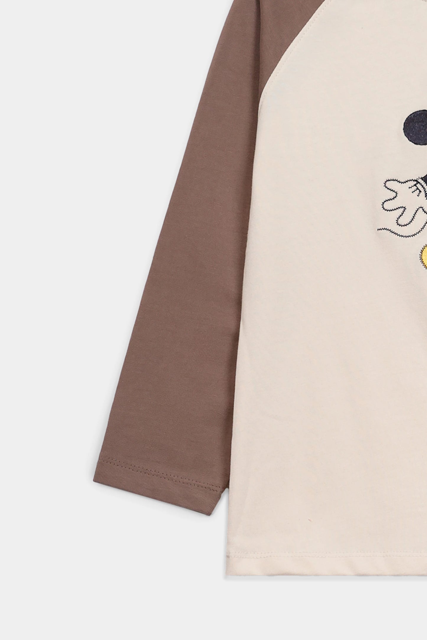 Character Print Raglan Sweatshirt - Cougar Clothing