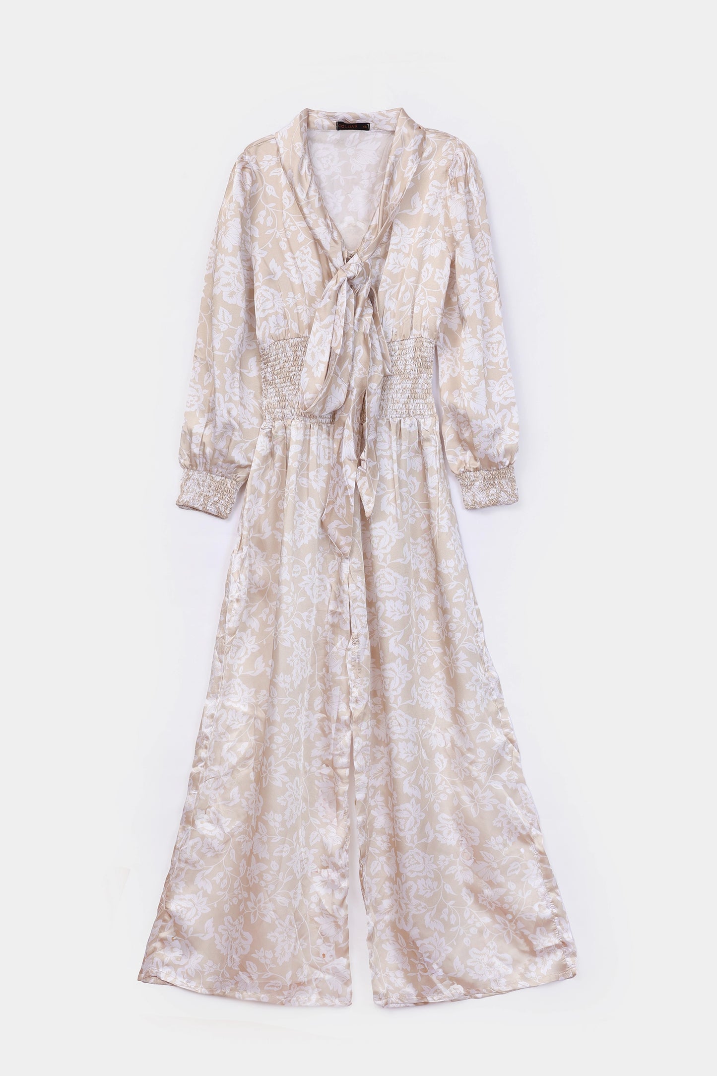 Charmeuse Silk Jumpsuit - Cougar Clothing