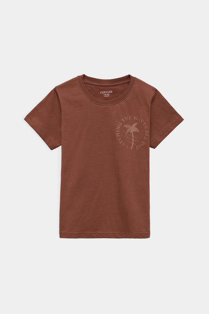 Text Printed Graphic T-Shirt - Cougar Clothing