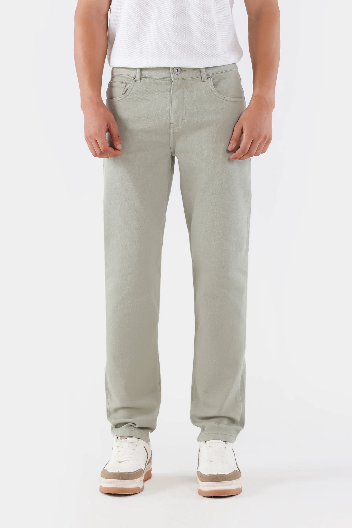 Slim Fit 5 Pocket Pants - Cougar Clothing