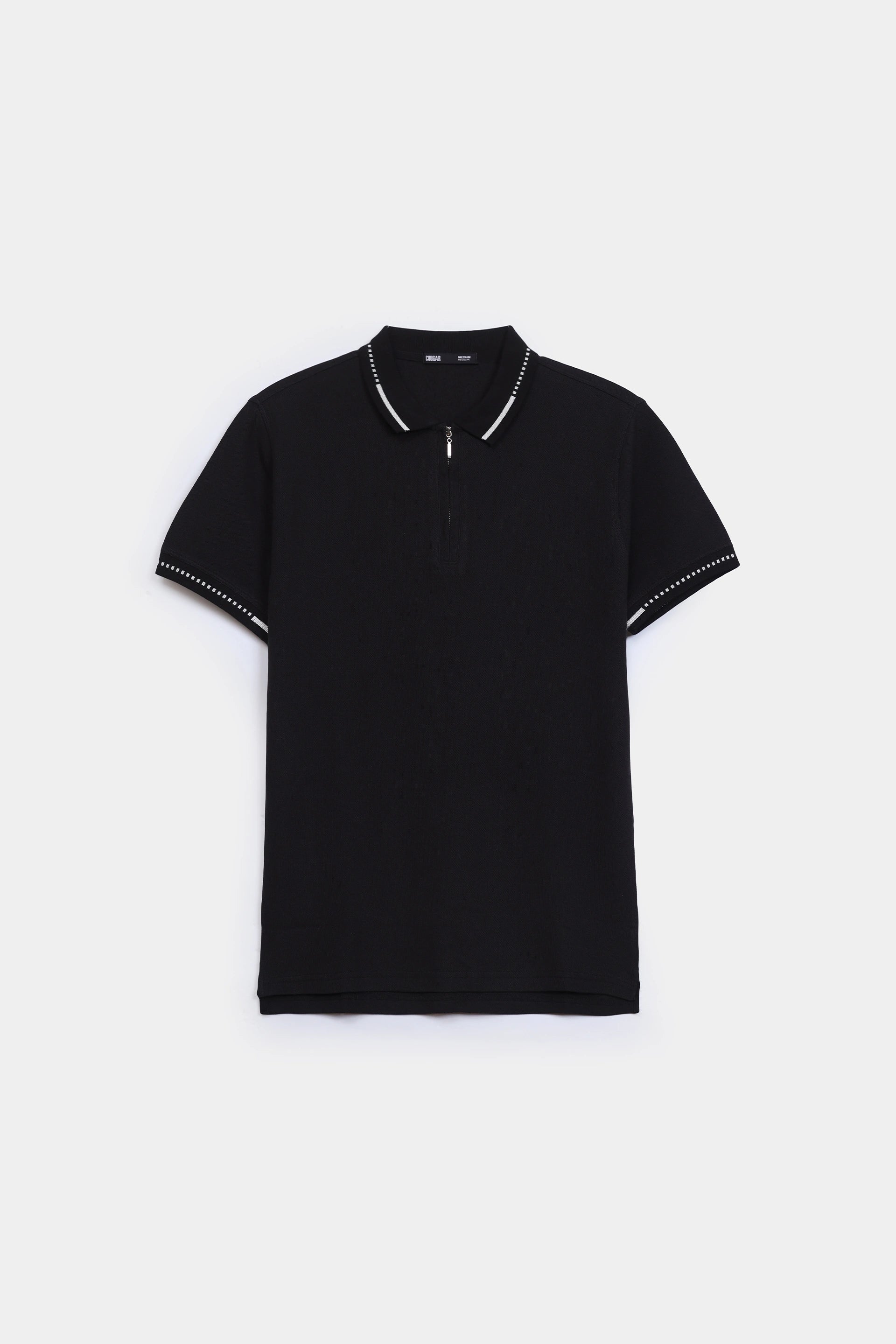 Quarter Zip Polo - Cougar Clothing