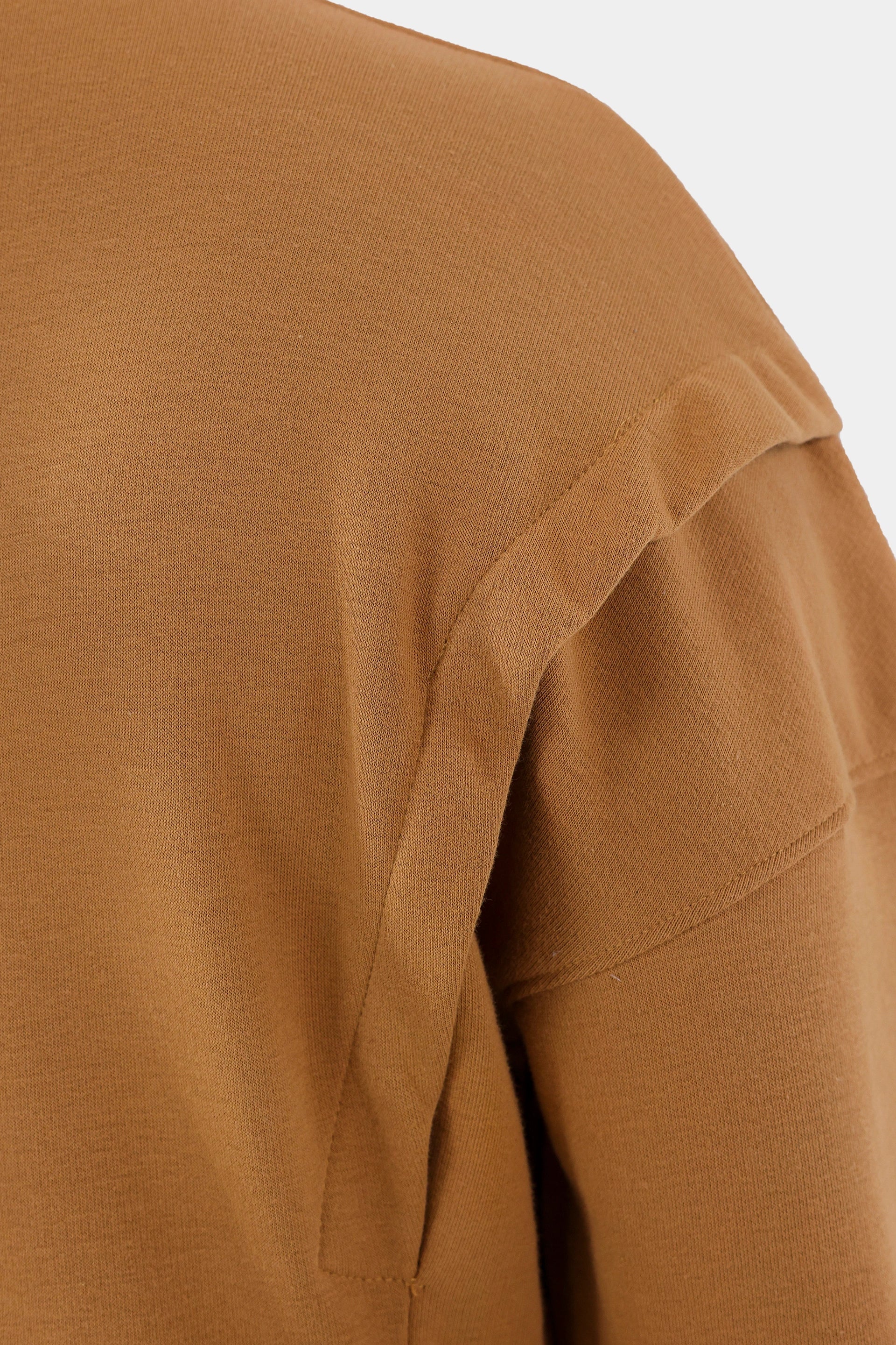 Basic Paneled Sweatshirt - Cougar Clothing