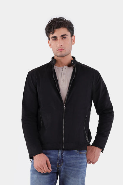 Faux Suede Jacket - Cougar Clothing