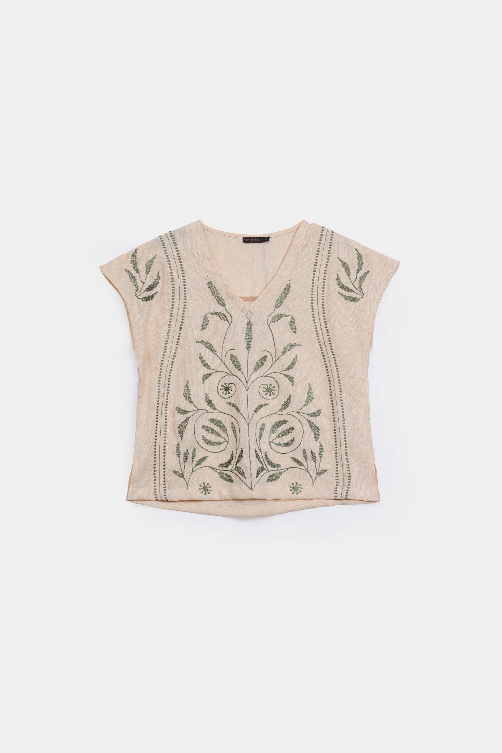 Embroidered Top - Cougar Clothing