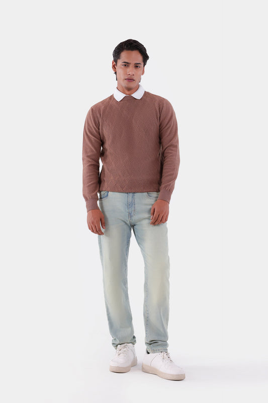 Textured Sweater - Cougar Clothing