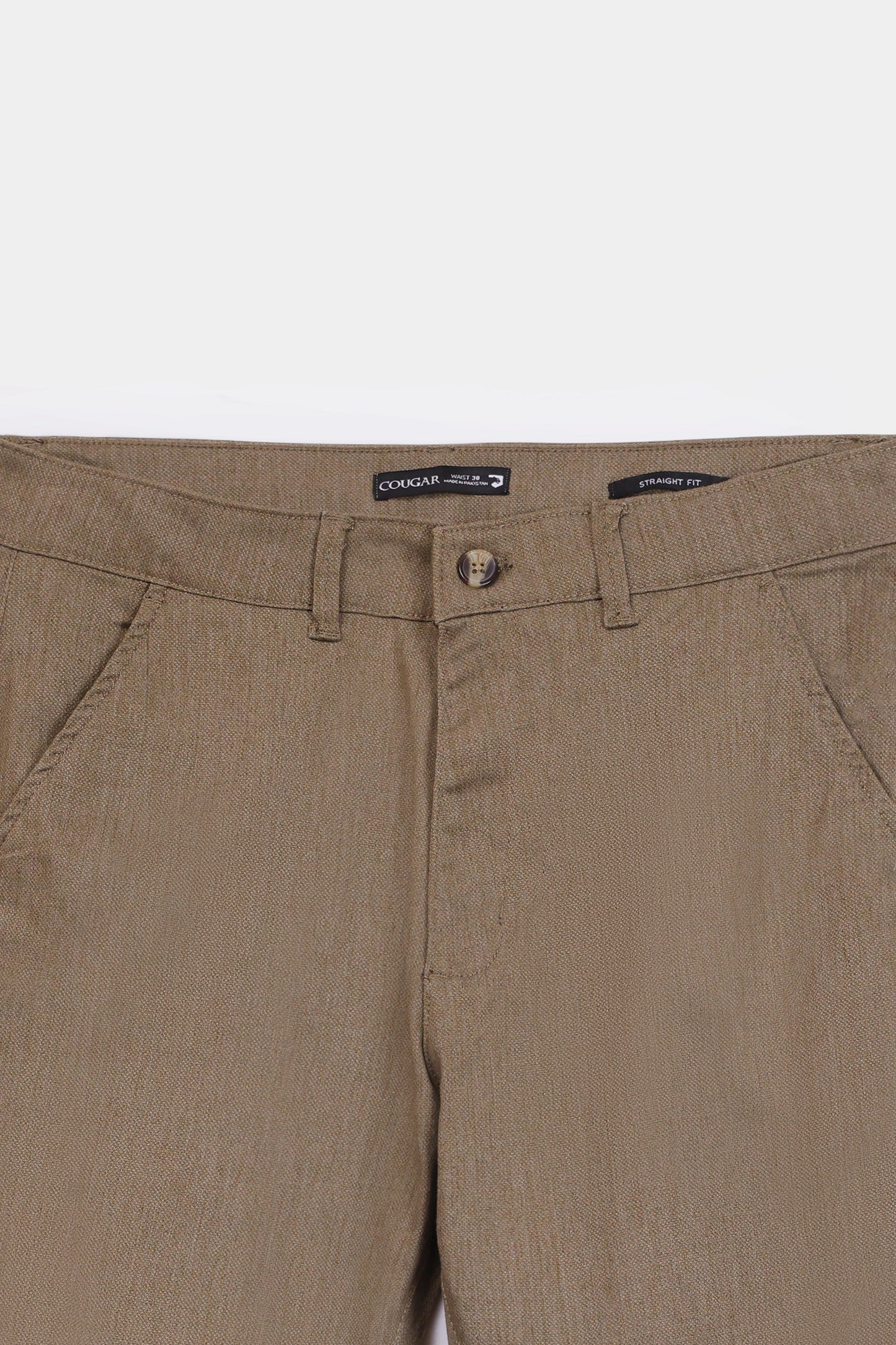 Straight Fit Chino Pants - Cougar Clothing