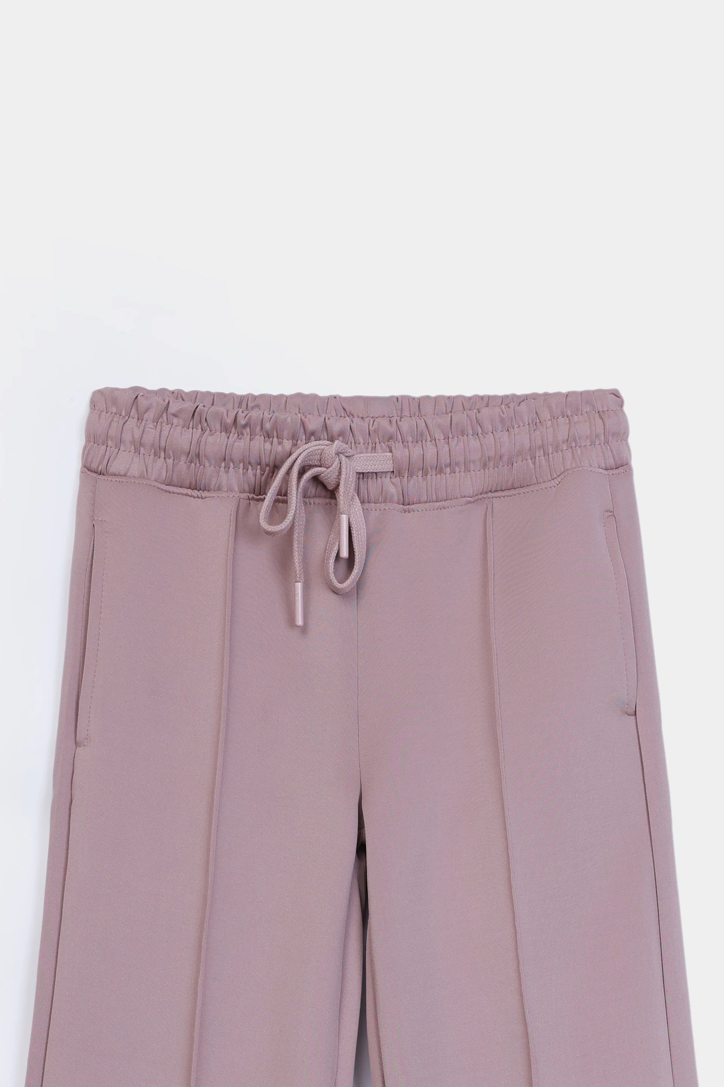 Drawstring Pleated Trousers