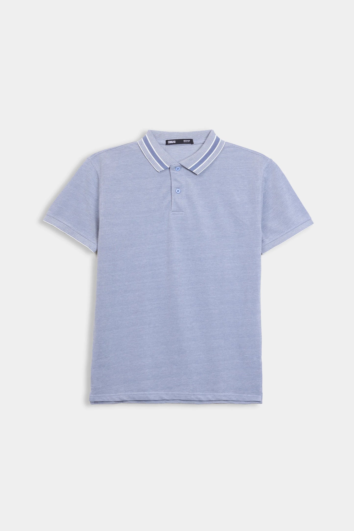 Tipped Pique Polo - Cougar Clothing