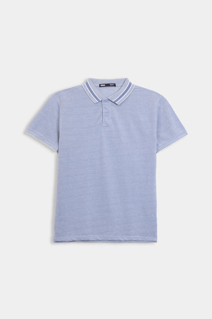 Tipped Pique Polo - Cougar Clothing