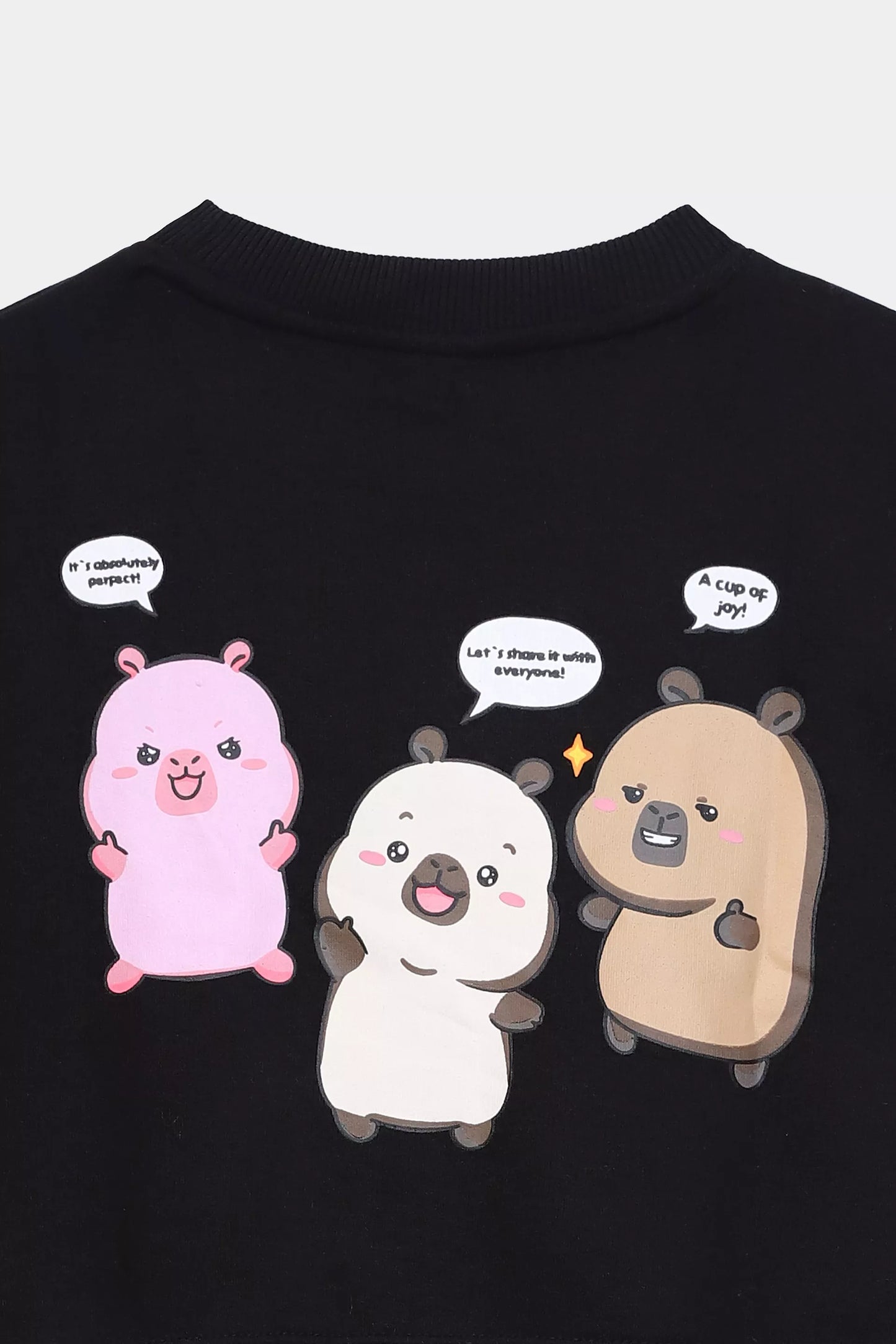 Character Print Sweatshirt - Cougar Clothing