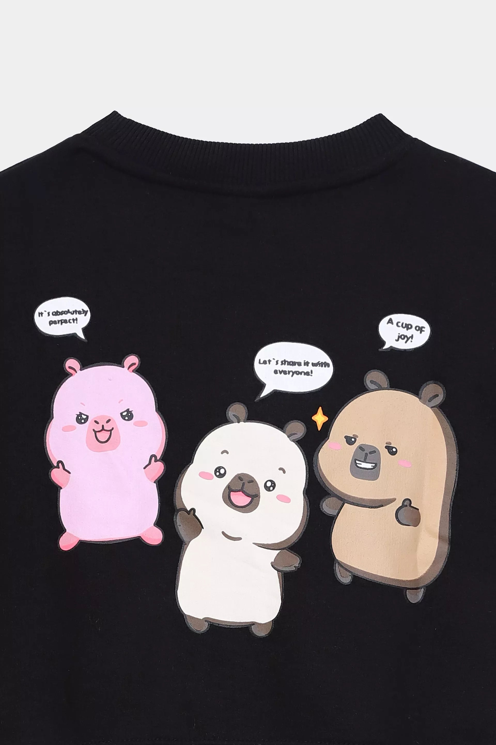 Character Print Sweatshirt - Cougar Clothing