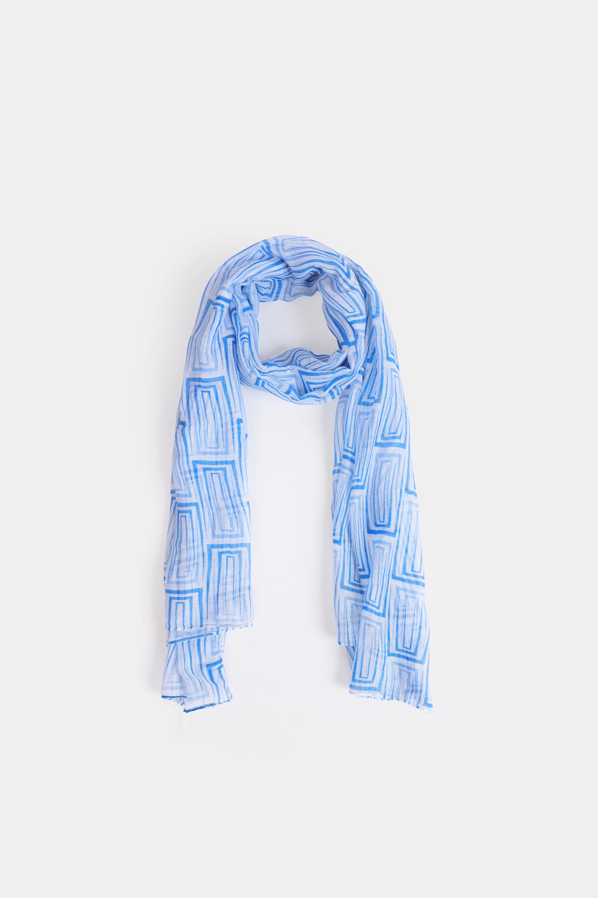 Square Print Scarf - Cougar Clothing