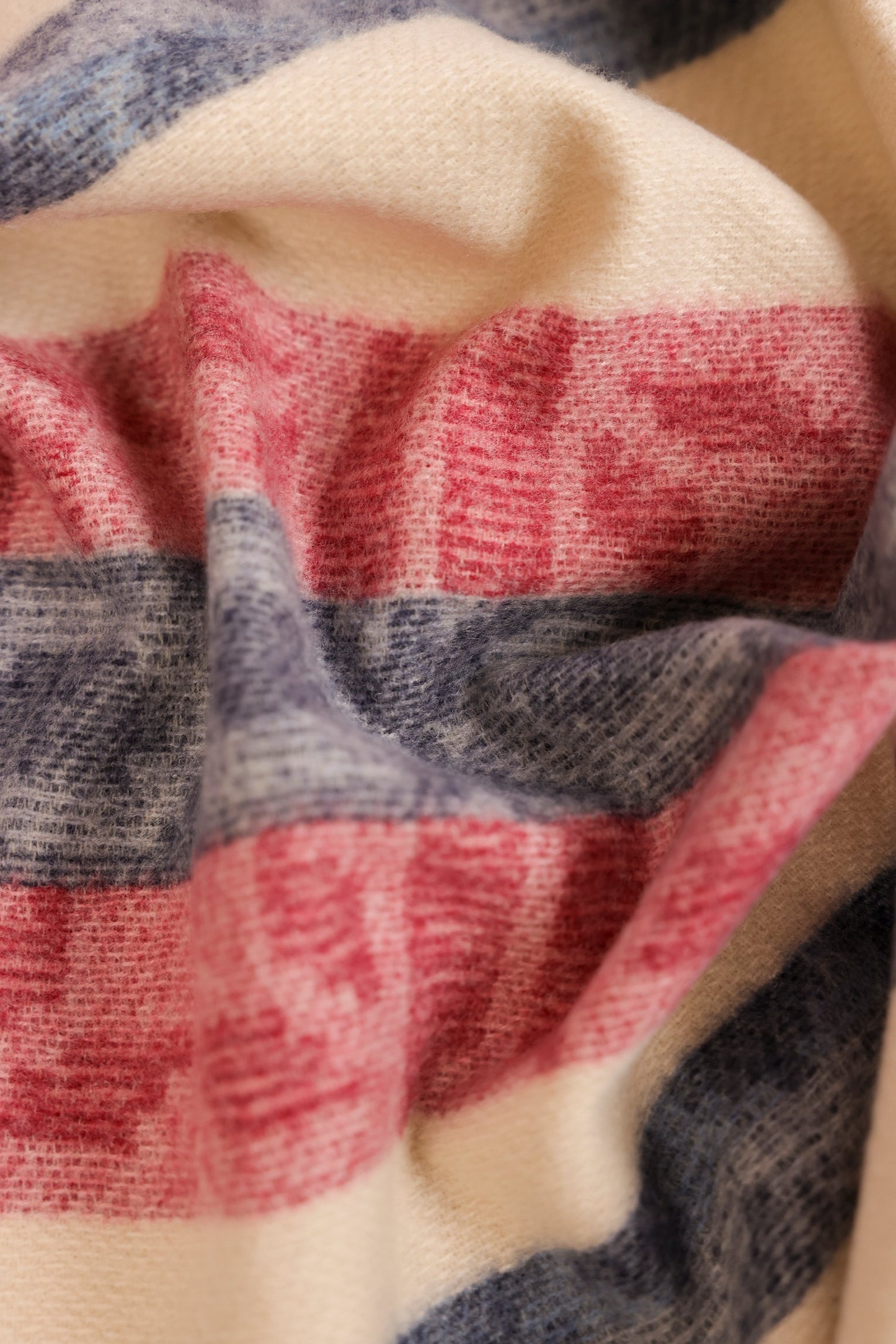 Striped Knitted Shawl - Cougar Clothing