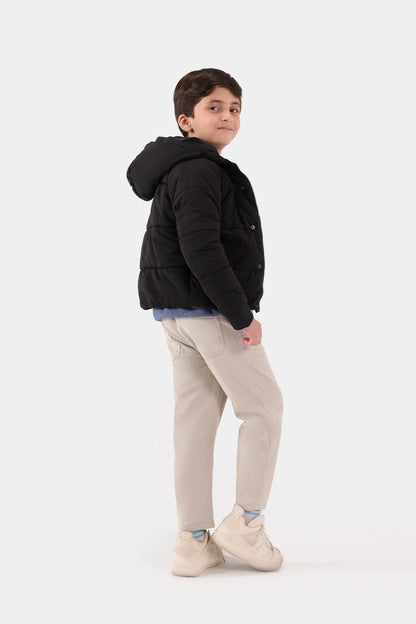 Hood Jacket With Flap Pockets - Cougar Clothing