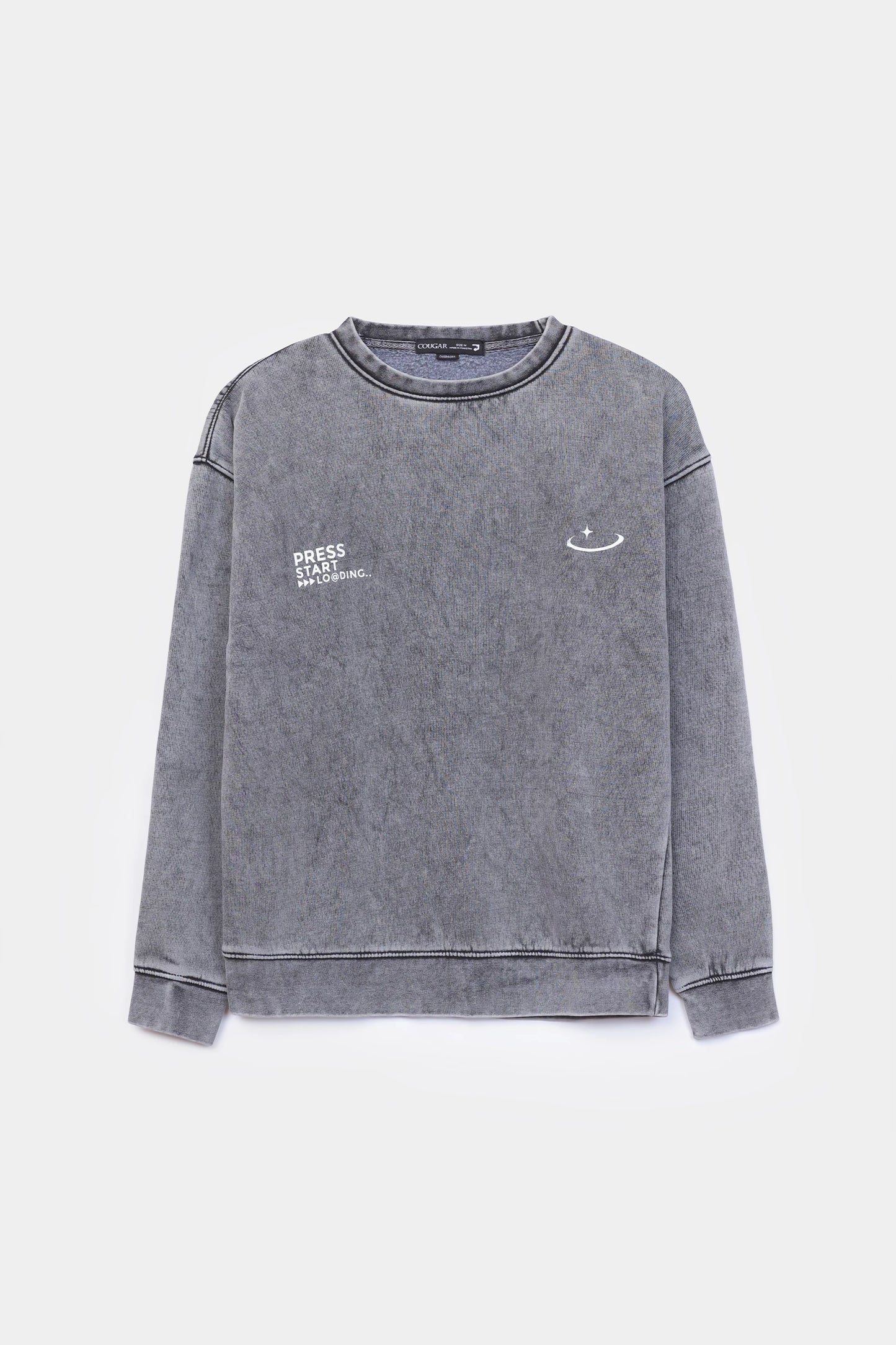 Garment-Dyed Sweatshirt - Cougar Clothing