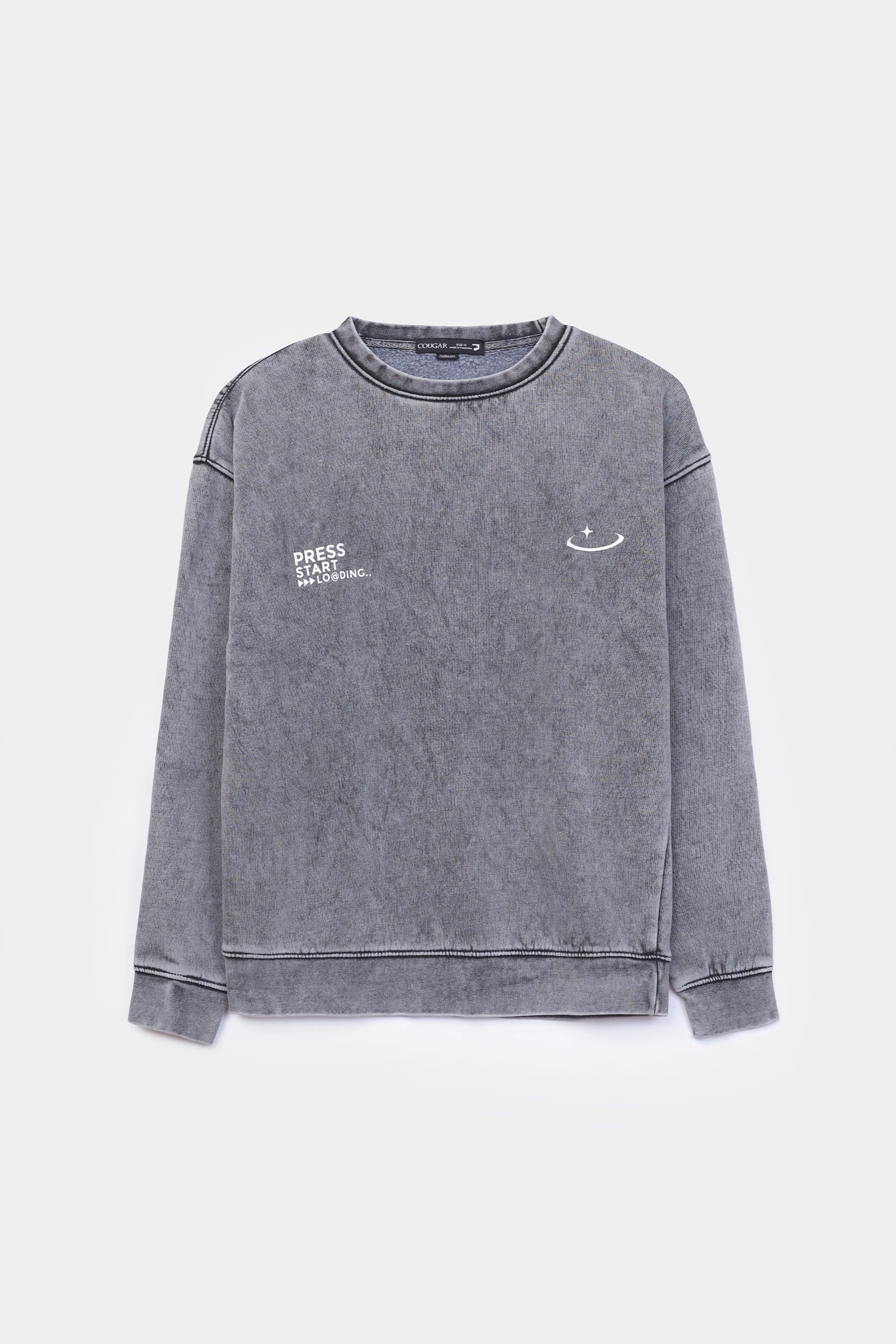 Garment-Dyed Sweatshirt - Cougar Clothing