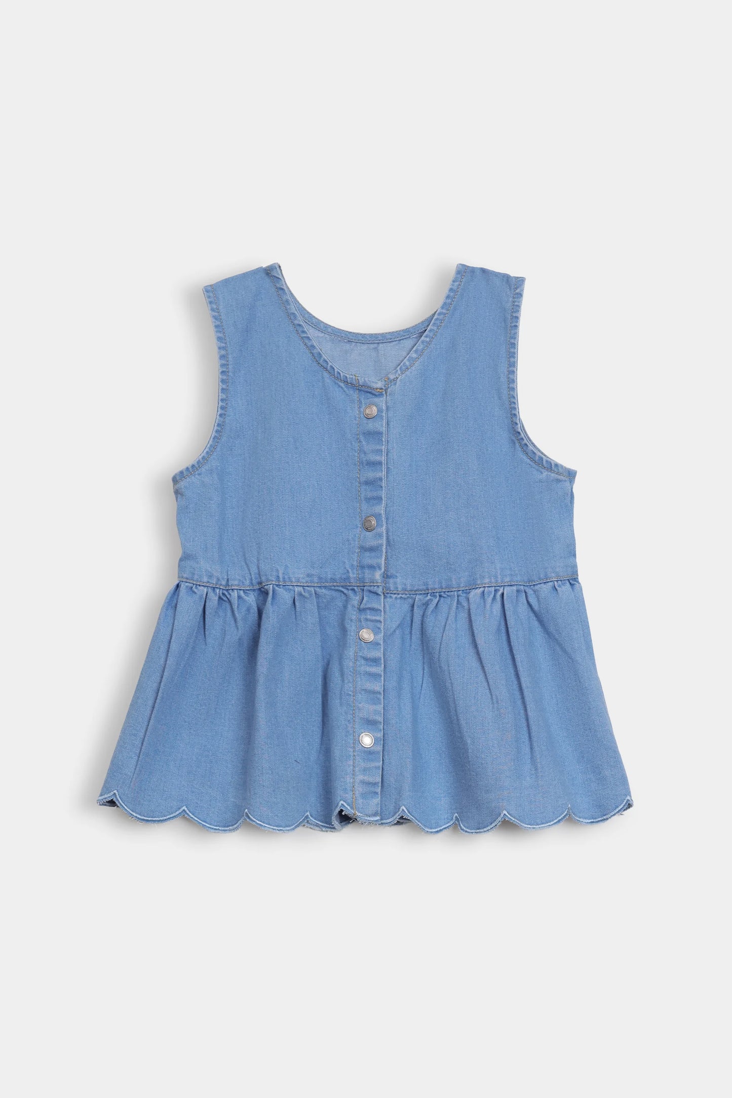 Denim Peplum - Cougar Clothing