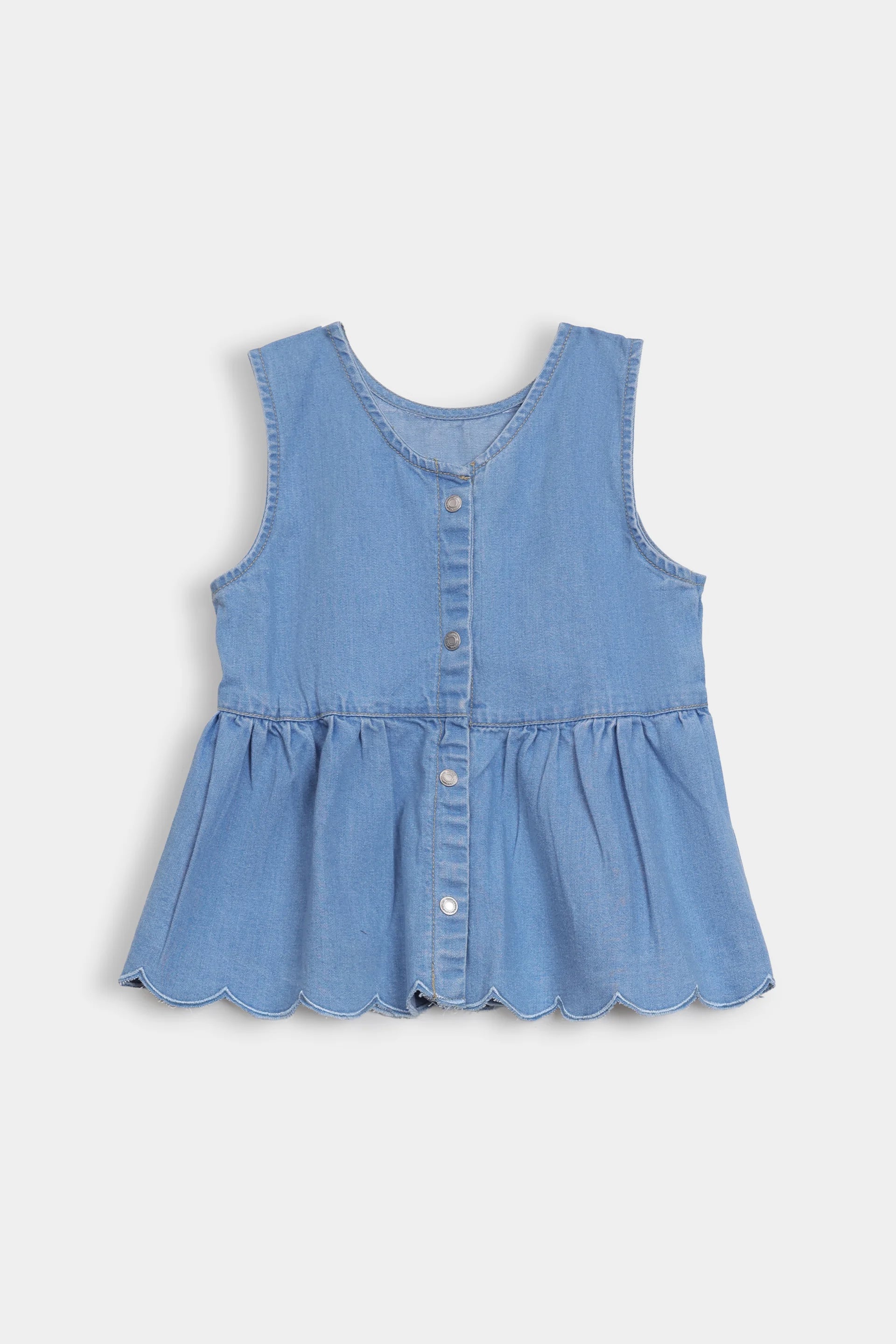 Denim Peplum - Cougar Clothing