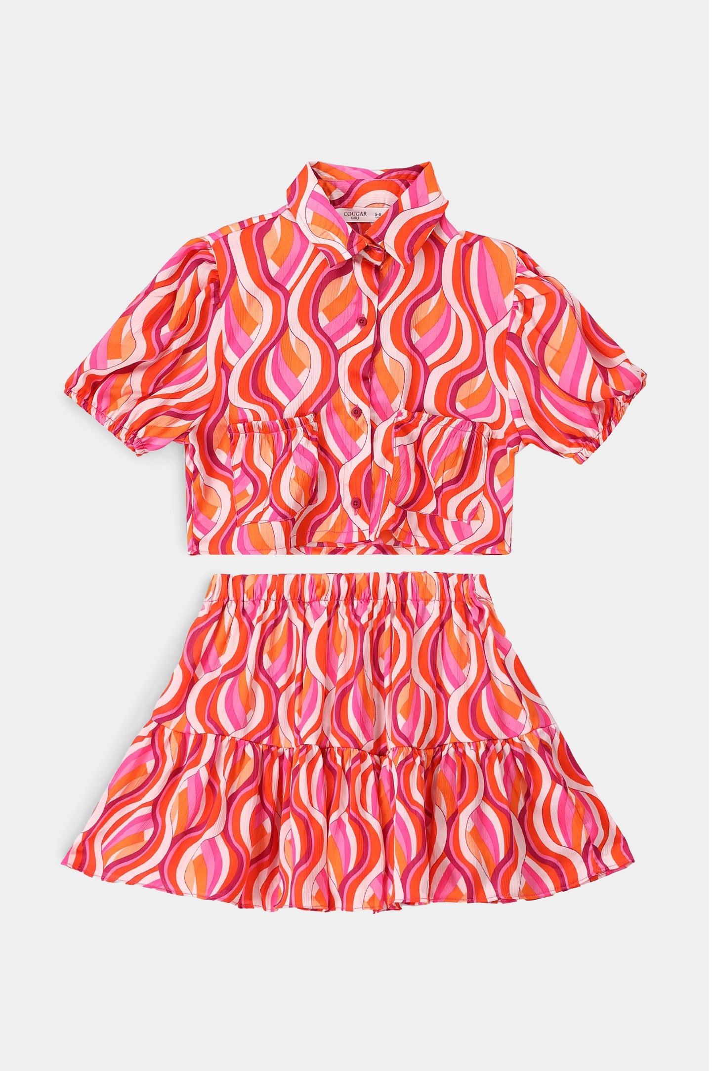 Printed Skirt - Cougar Clothing