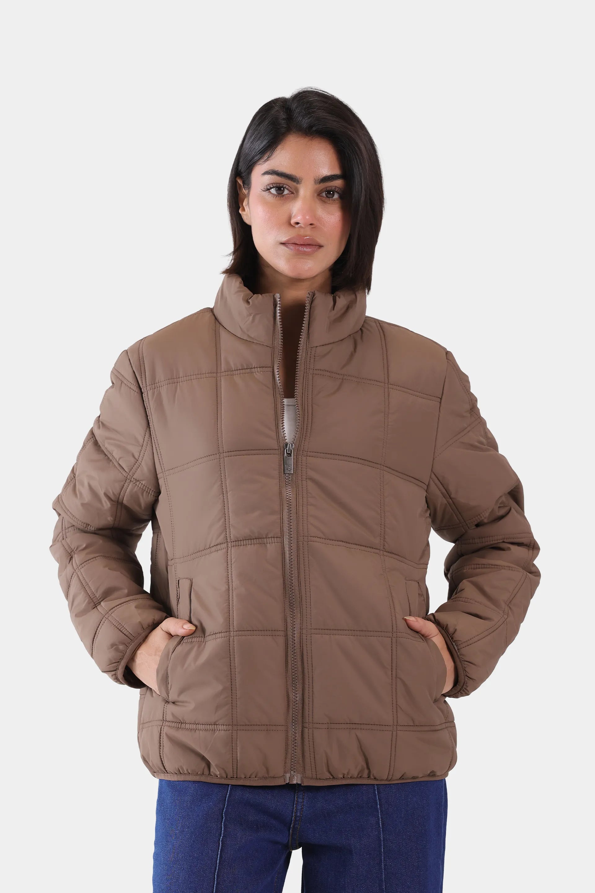 Box Quilted Jacket - Cougar Clothing