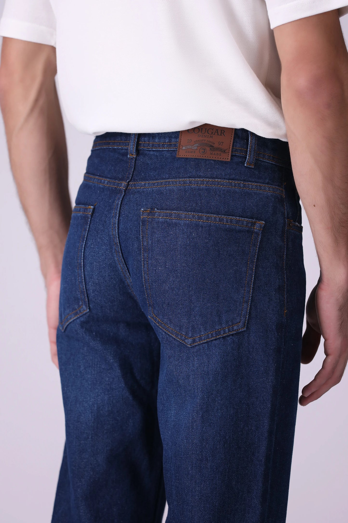 Straight Fit Jeans - Cougar Clothing