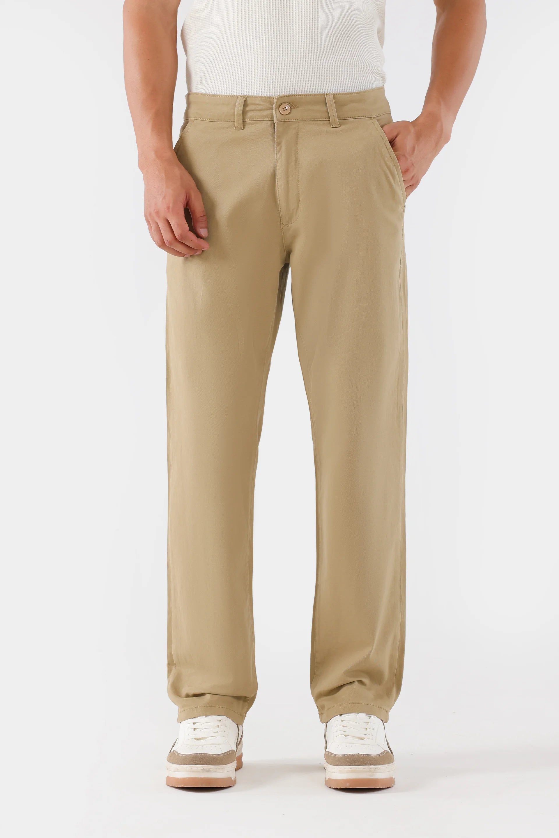Relaxed Fit Chino Pants - Cougar Clothing