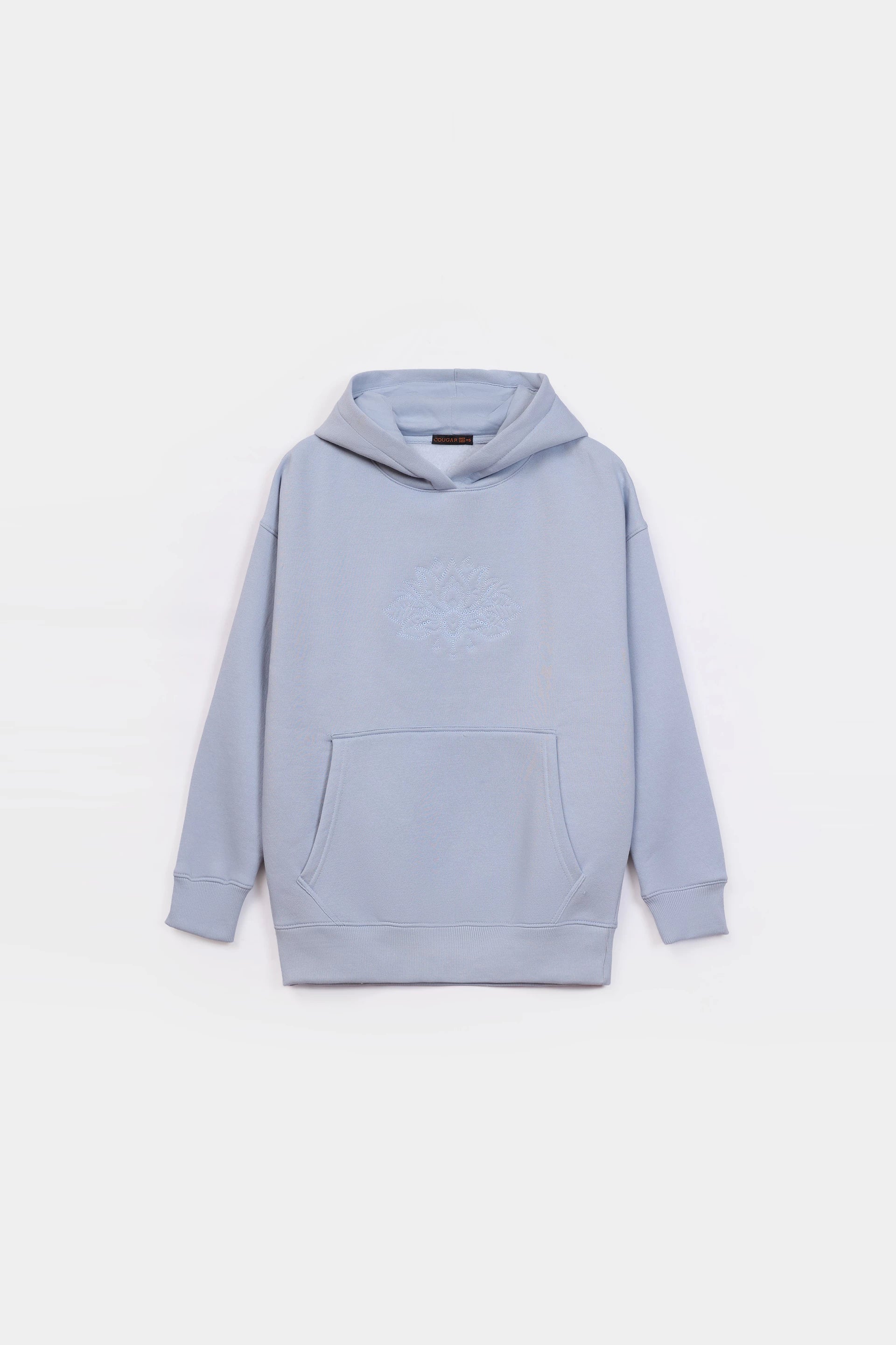 Embroidered Pullover Hoodie - Cougar Clothing