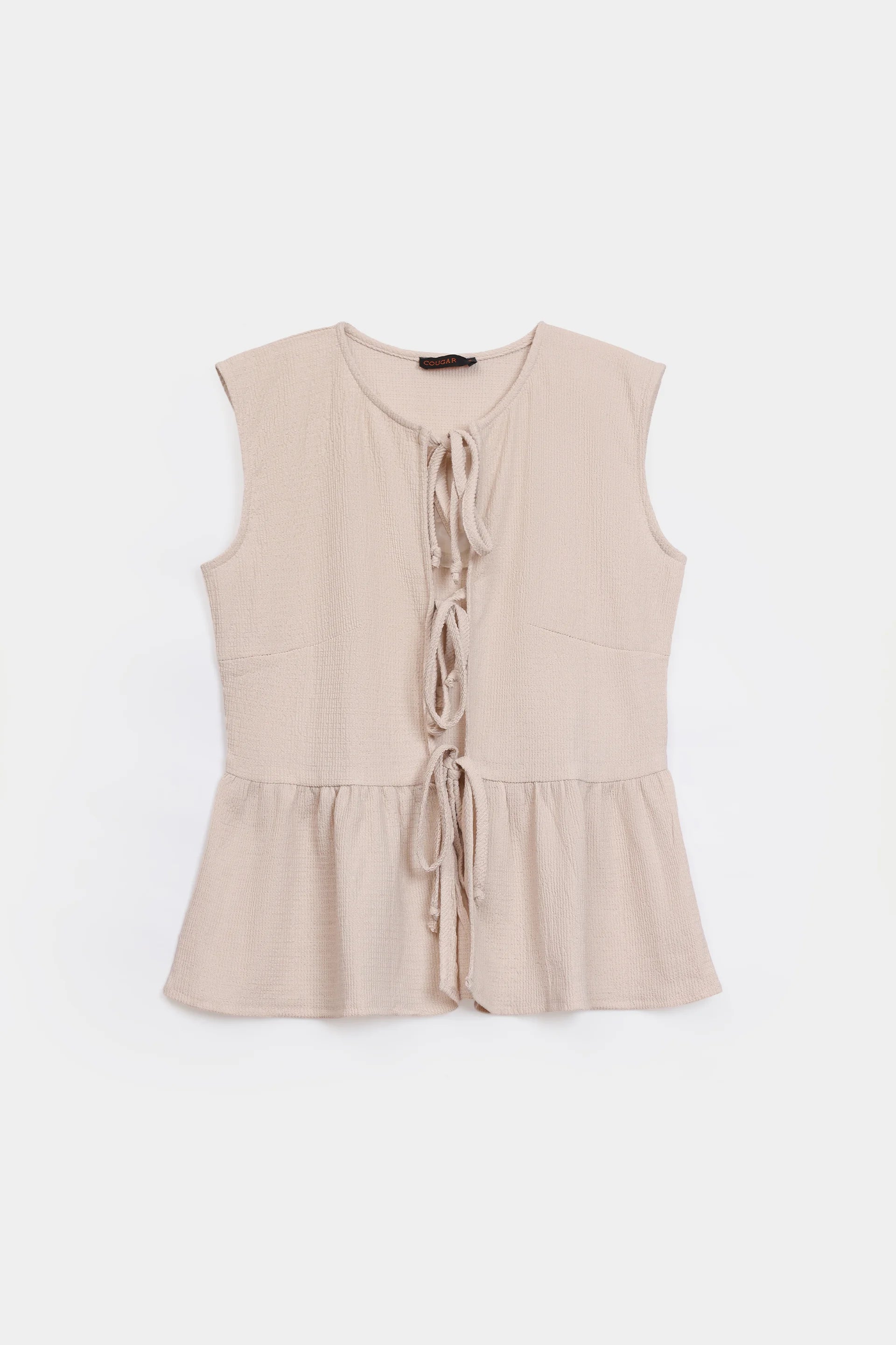 Tie-Front Top - Cougar Clothing