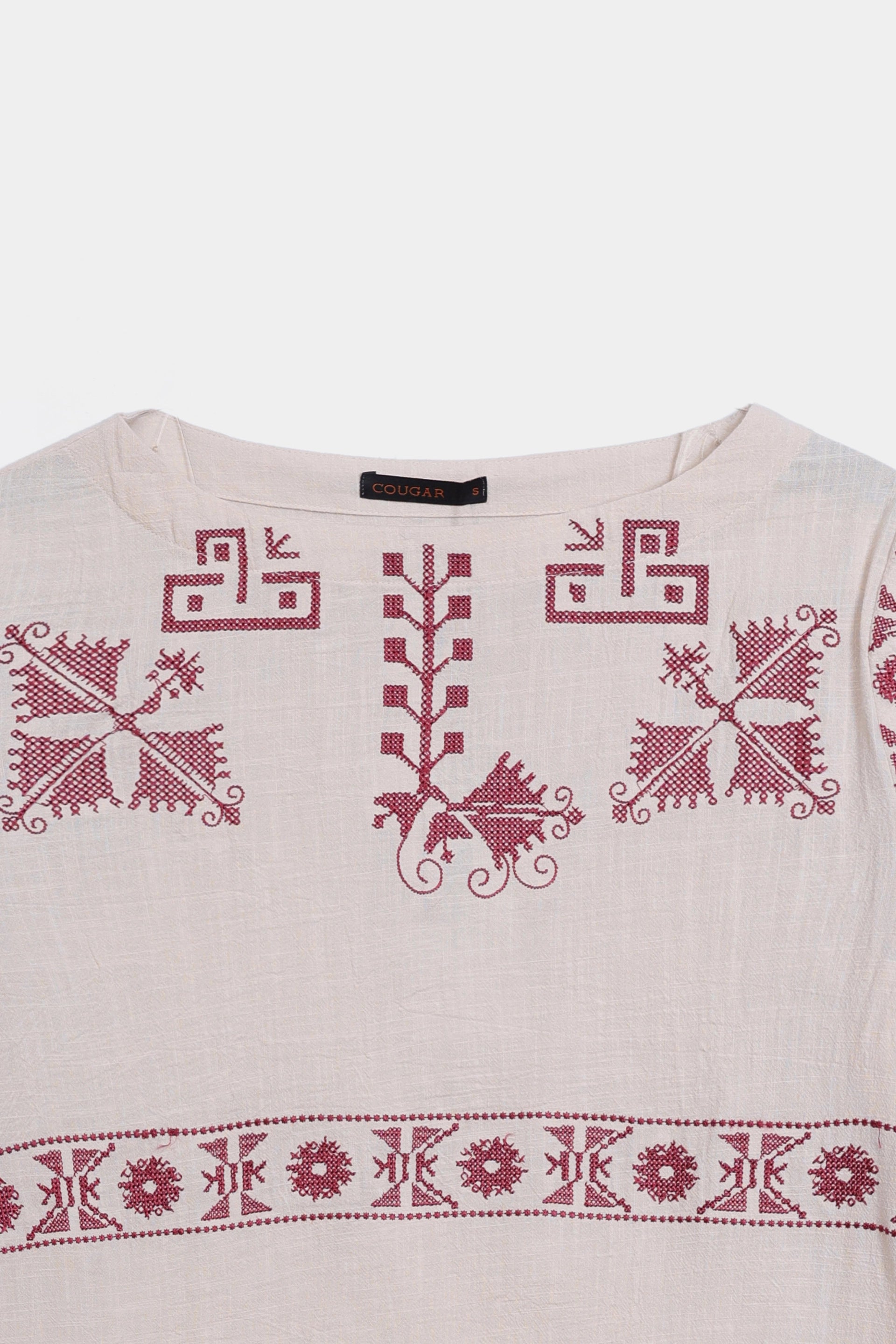 Embroidered Top - Cougar Clothing