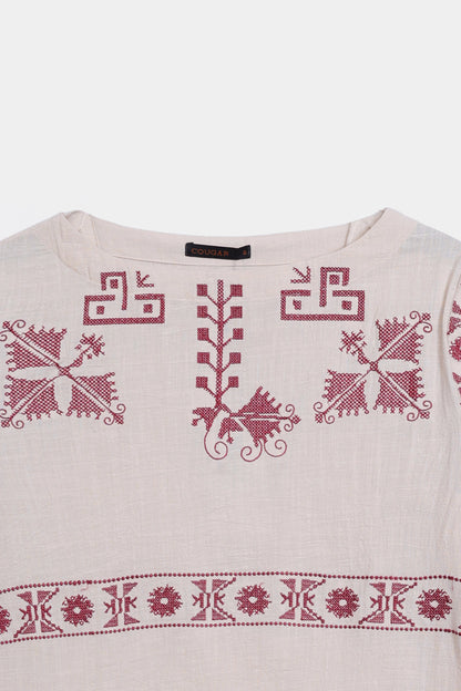 Embroidered Top - Cougar Clothing