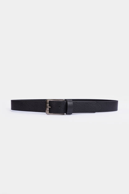 Textured Leather Belt - Cougar Clothing