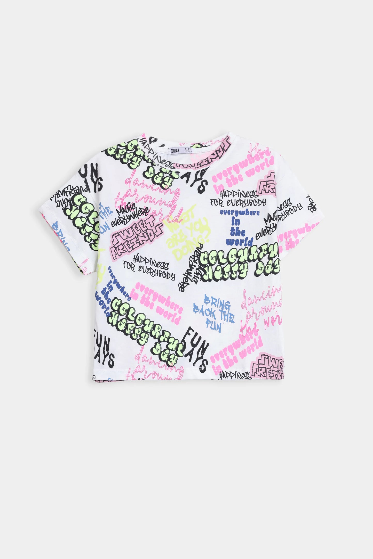 All-Over Printed Jersey T-Shirt - Cougar Clothing