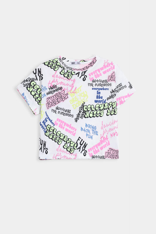 All-Over Printed Jersey T-Shirt - Cougar Clothing