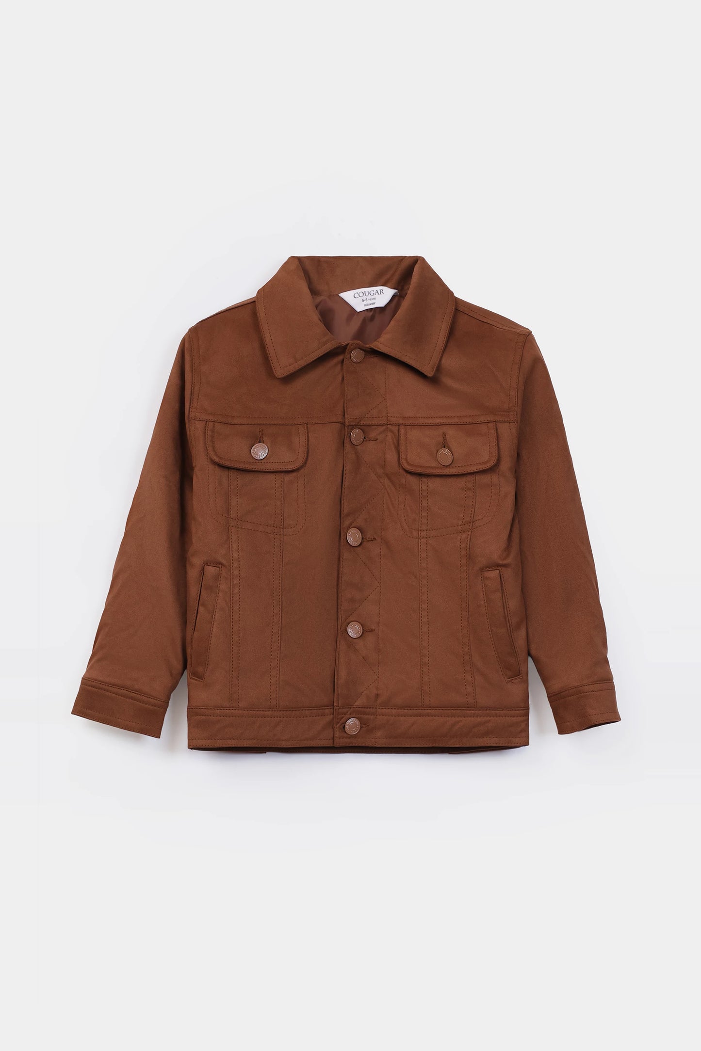 Faux Suede Jacket - Cougar Clothing