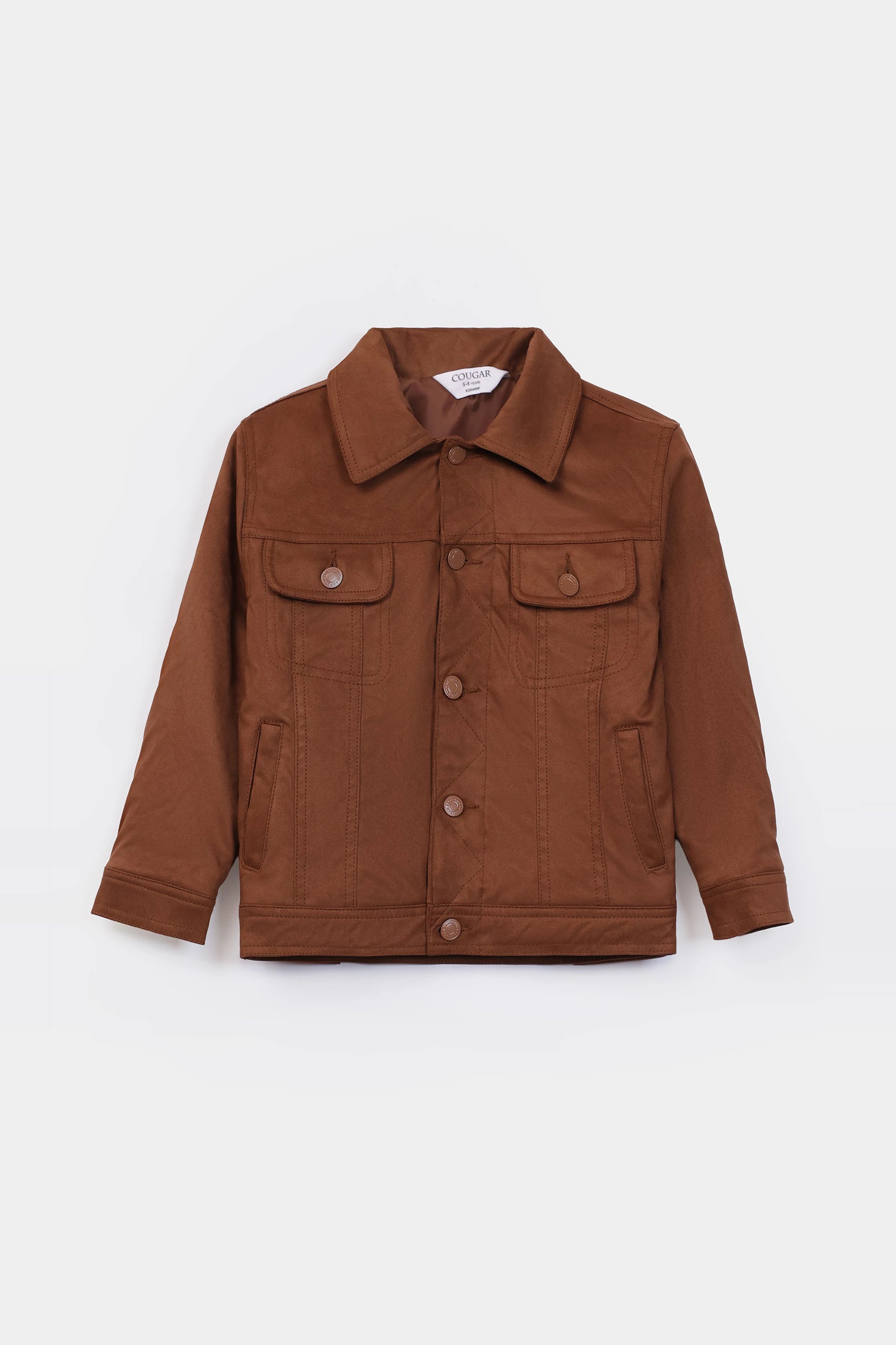 Faux Suede Jacket - Cougar Clothing