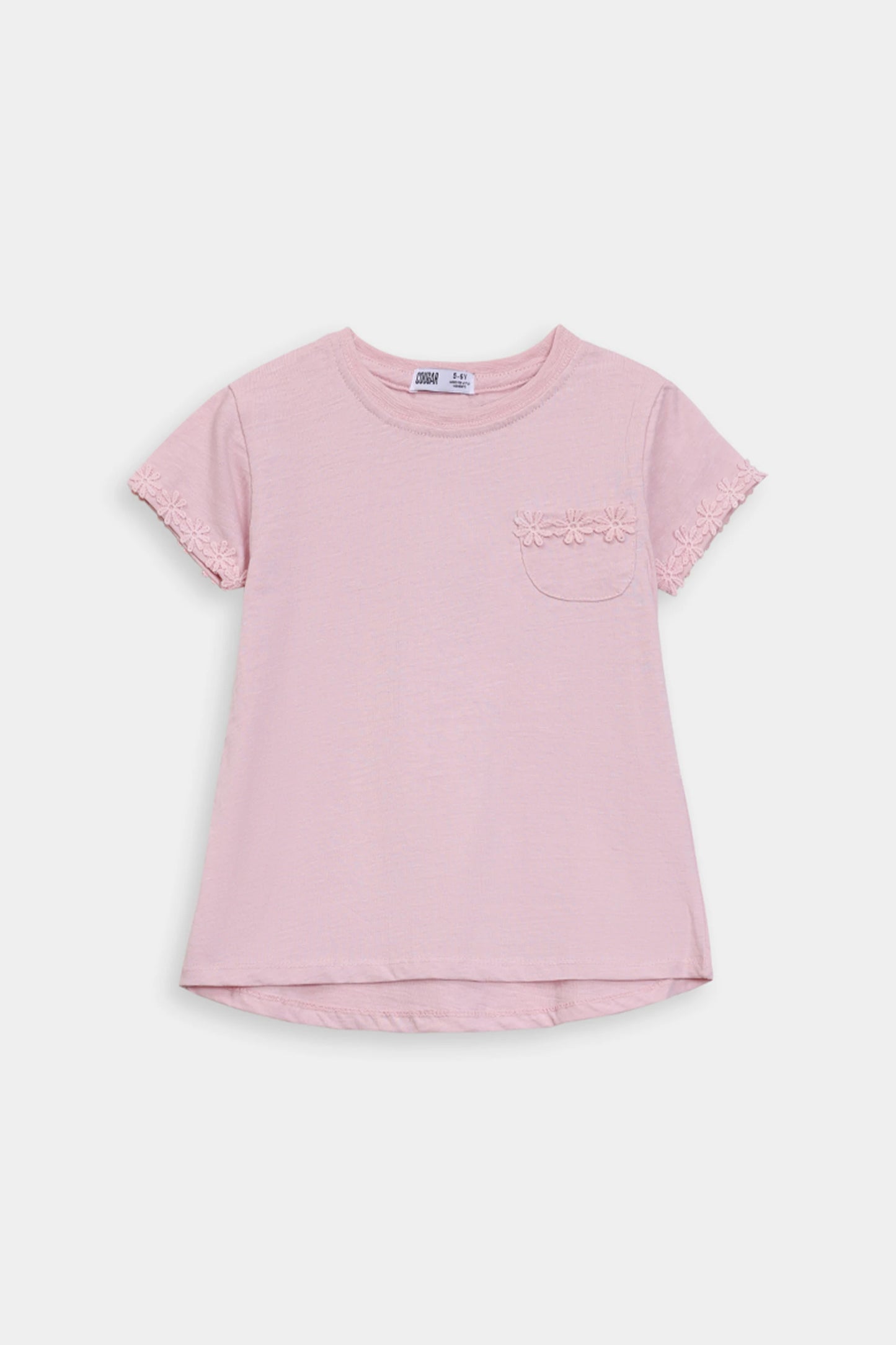Lace-Detailed T-Shirt - Cougar Clothing