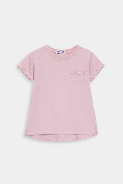 Lace-Detailed T-Shirt - Cougar Clothing