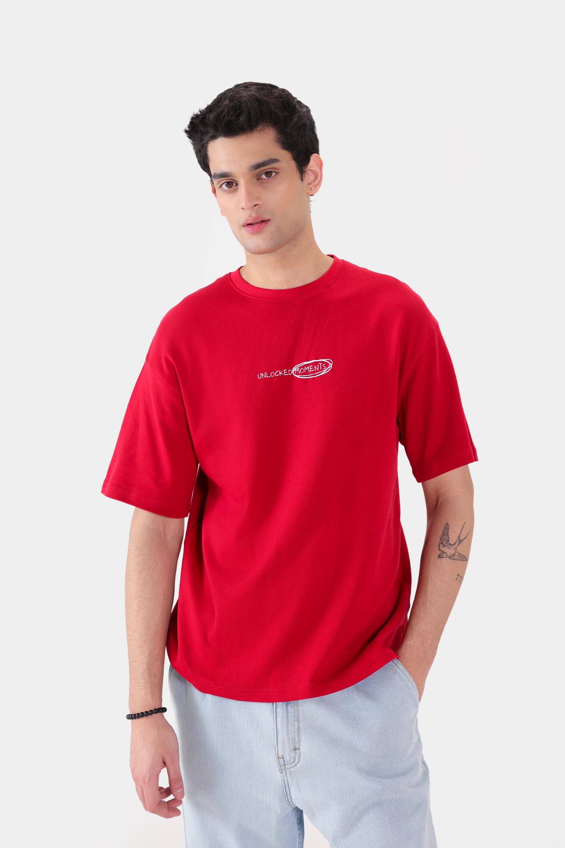 Oversized Slogan Printed T-Shirt - Cougar Clothing