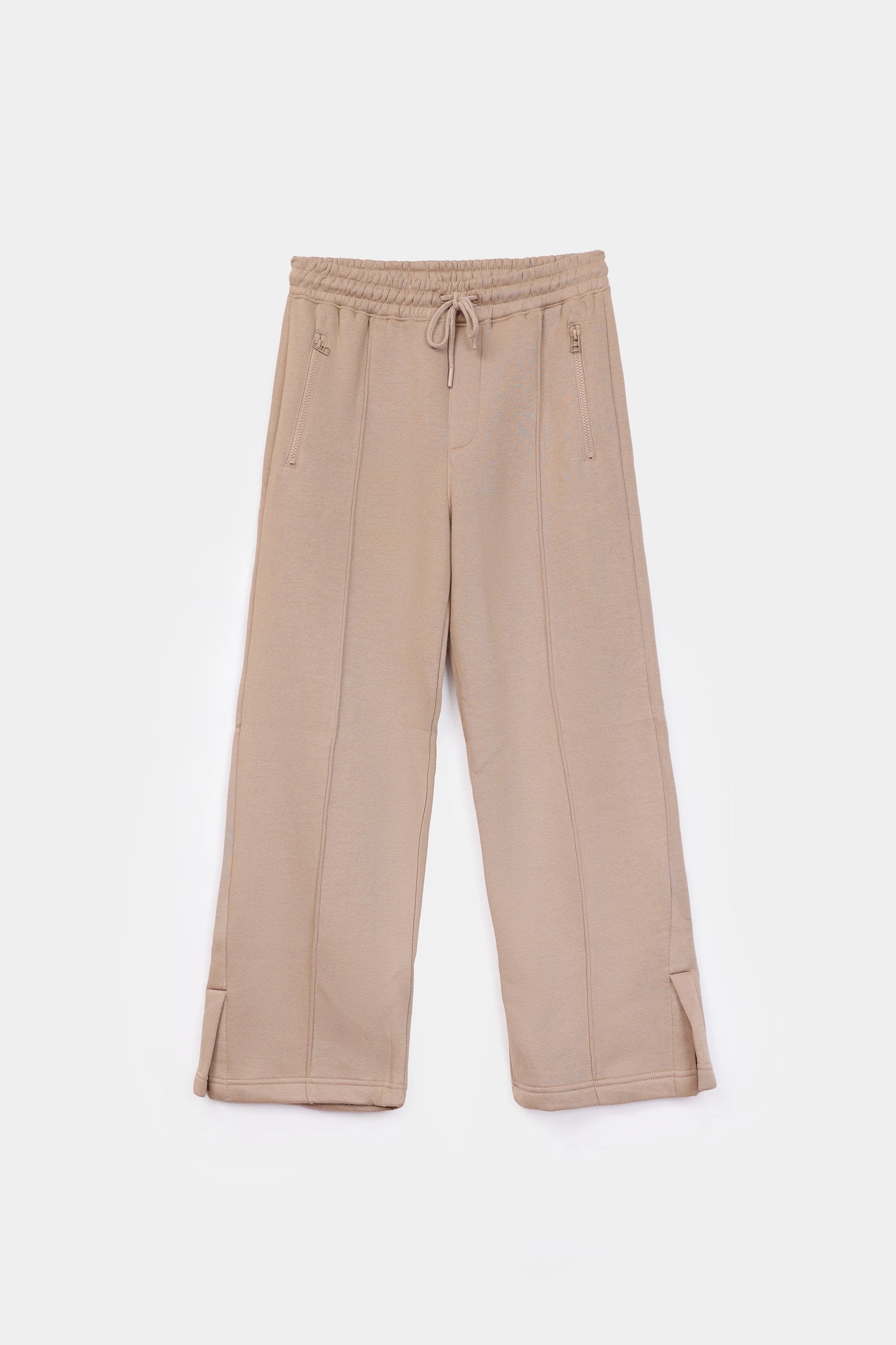 Pleated Trousers With Zipper Pockets - Cougar Clothing