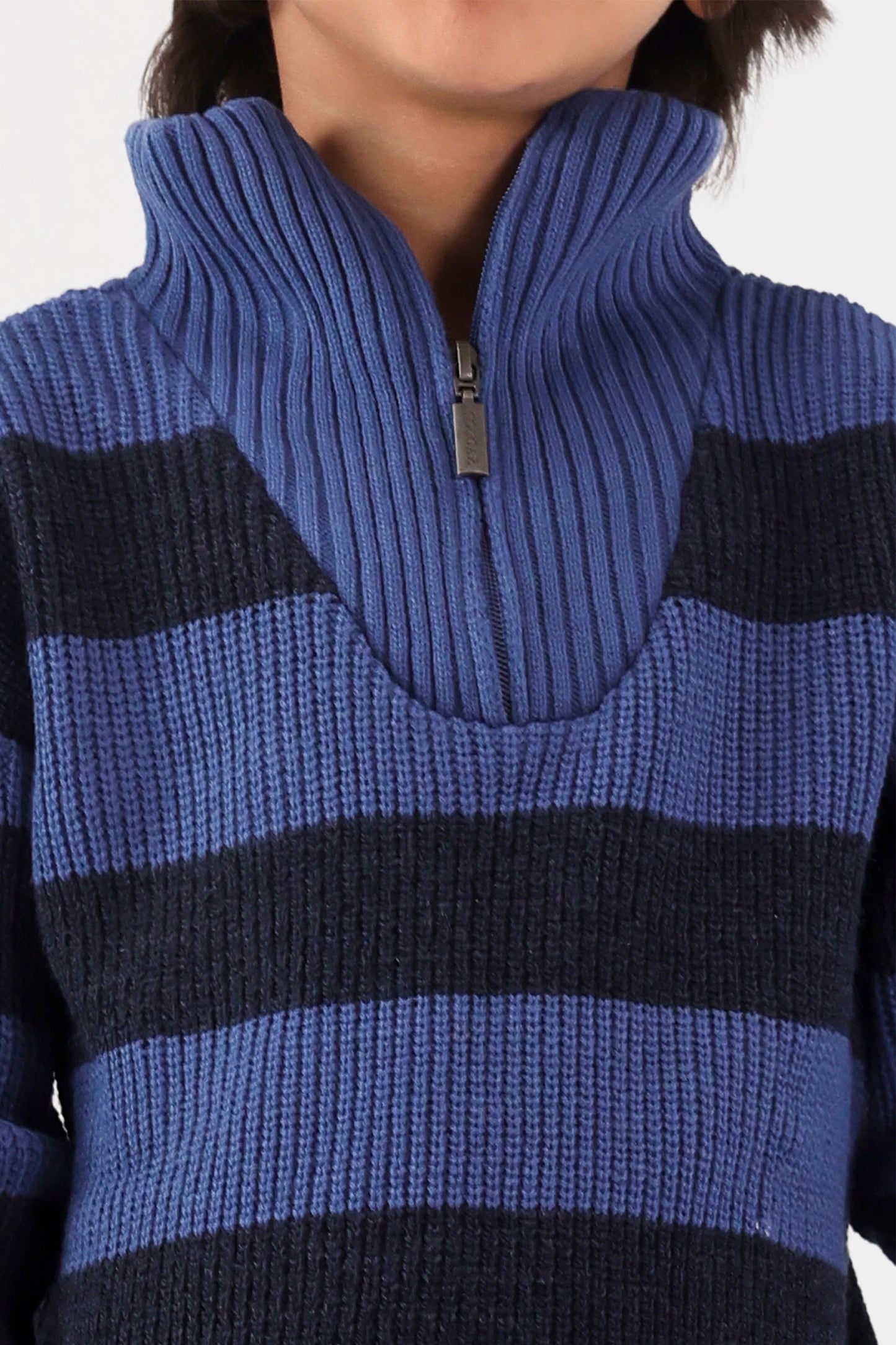 Quarter Zip Sweater - Cougar Clothing