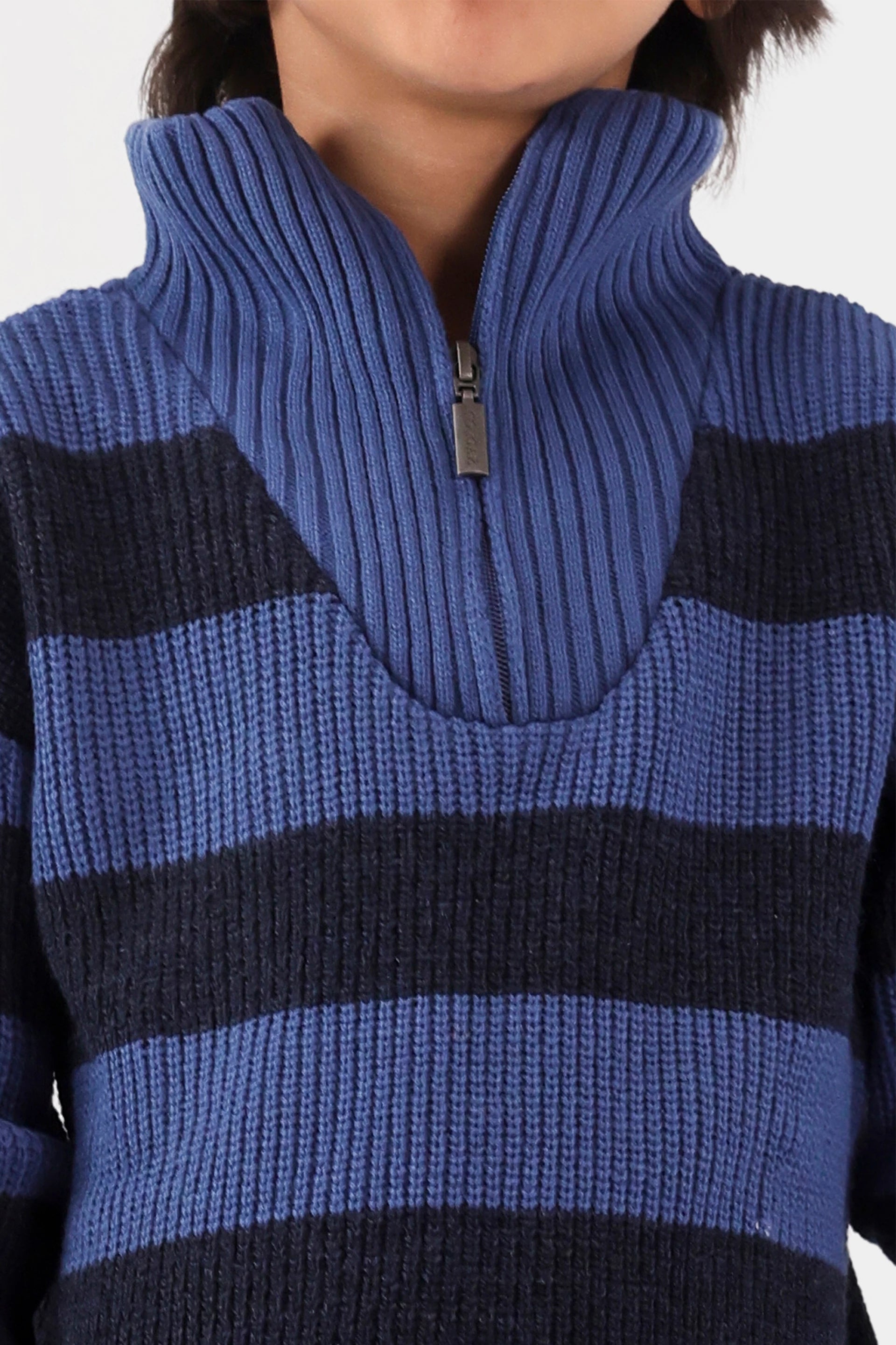 Quarter Zip Sweater - Cougar Clothing