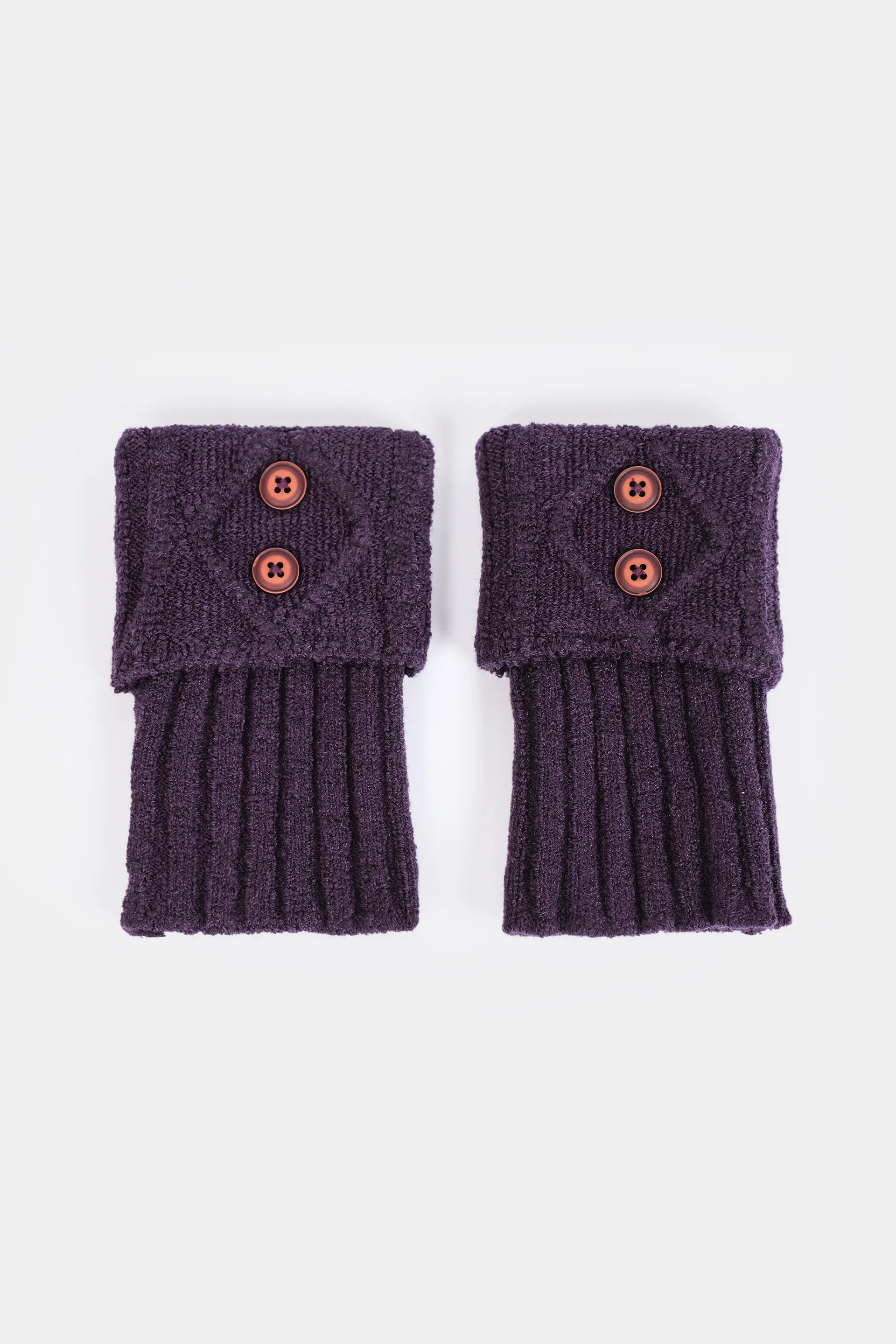 Knitted Boot Cuffs | Short Leg Warmers - Cougar Clothing