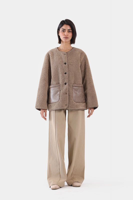 Soft Plush Coat - Cougar Clothing